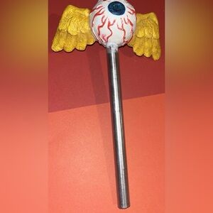 Hand Painted Von Dutch Inspired Eyeball with Wings Rod Shifter For Collectors